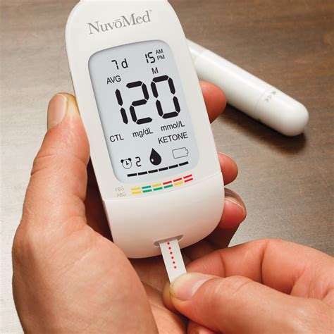 Electronic Blood Glucose Monitor with ten strips – NuvoMed