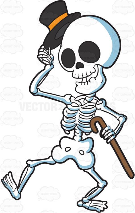 Cartoon Skeleton Clipart | Free download on ClipArtMag