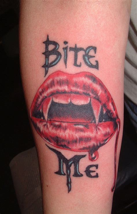 Vampire Tattoos Designs, Ideas and Meaning - Tattoos For You