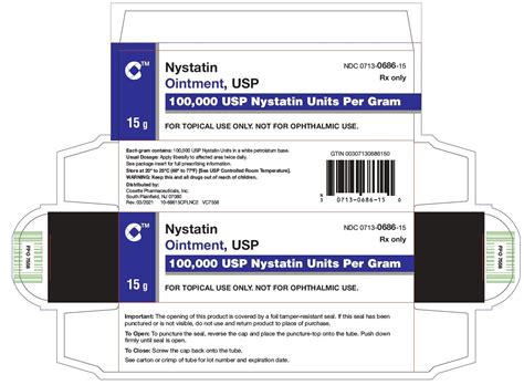 Nystatin Ointment: Package Insert / Prescribing Information