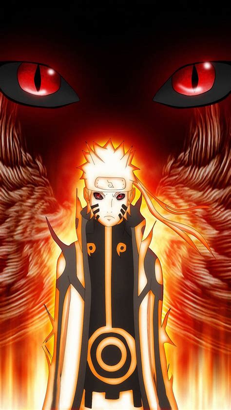 Download Cool Naruto Kurama Mode Wallpaper | Wallpapers.com