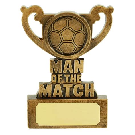 Football Man Of The Match - Mini Award