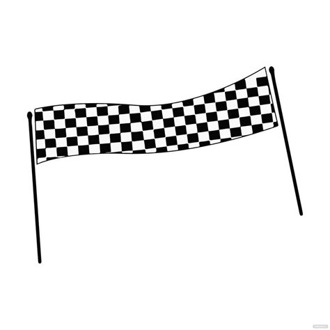 Racing Checkered Flag Border clipart in Illustrator, JPG, EPS, SVG, PNG ...