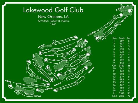 Lakewood Golf Course Map | Golf courses, Golf, Lakewood