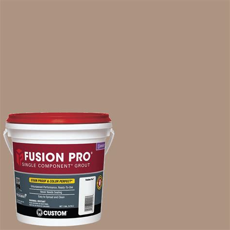 Custom Building Products Fusion Pro #135 Mushroom 1 Gal. Single ...