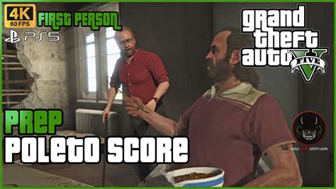 GTA V - Mission 37: Poleto Score Setup [First Person Playthrough - 4K ...