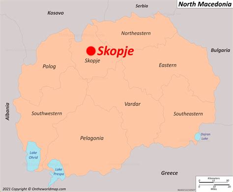 Skopje Map | North Macedonia | Detailed Maps of Skopje