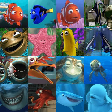 Finding Nemo Film Finding Nemo Finding Nemo Characters