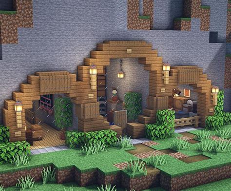 14 Ideas for Building Minecraft Houses Inside Mountains - Mom's Got the ...