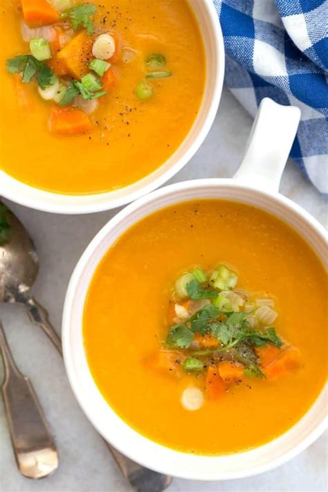 Carrot Ginger Soup Recipe - The Harvest Kitchen