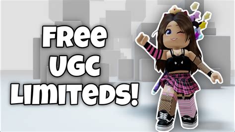 HOW TO GET FREE UGC LIMITED ITEMS EASY! 😍 - YouTube