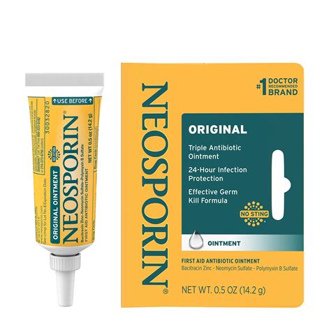 Buy Neosporin Original First Aid Antibiotic Ointment with Bacitracin ...