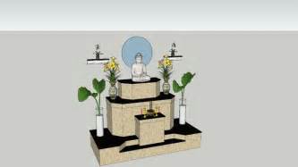 VietNam Buddhist altar 03 - 3D Warehouse | Interior design drawings ...