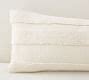 Layla Textured Lumbar Pillow Cover | Pottery Barn