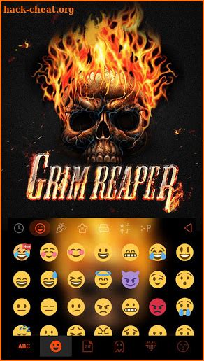 Grim Skull Emoji Keyboard Hacks, Tips, Hints and Cheats | hack-cheat.org