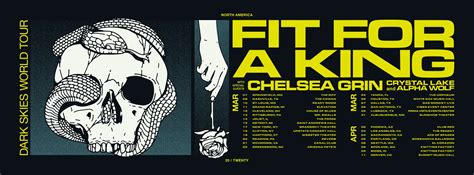 Fit For A King Announces Spring 2020 Tour Featuring Chelsea Grin, Alpha ...