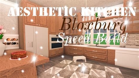 Aesthetic Bloxburg Kitchen! | Roblox - YouTube