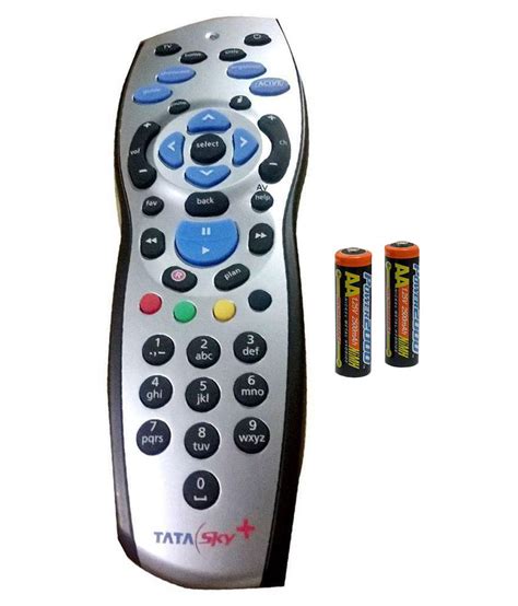 Buy Compatible Tata Sky Plus DTH Remote Compatible with Tata sky Online ...