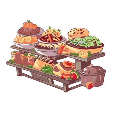 Buffet Clipart PNG, Vector, PSD, and Clipart With Transparent ...