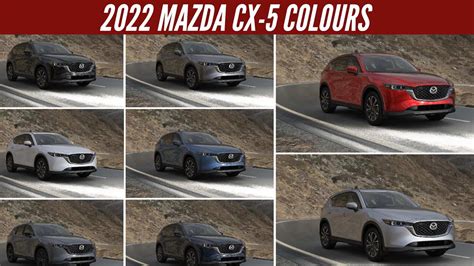 2022 Mazda CX-5 SUV – All Color Options – Images | AUTOBICS - YouTube