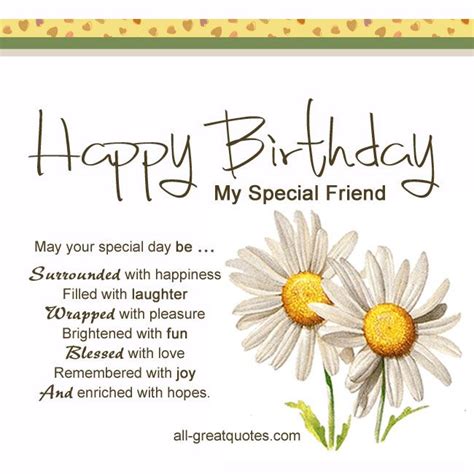 Free Birthday Cards | Happy Birthday My Special Friend | HAPPY BIRTHDAY ...