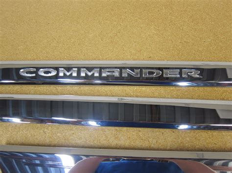 2006-2010 Jeep Commander Chrome Door Body Side Moldings Mopar OEM | eBay