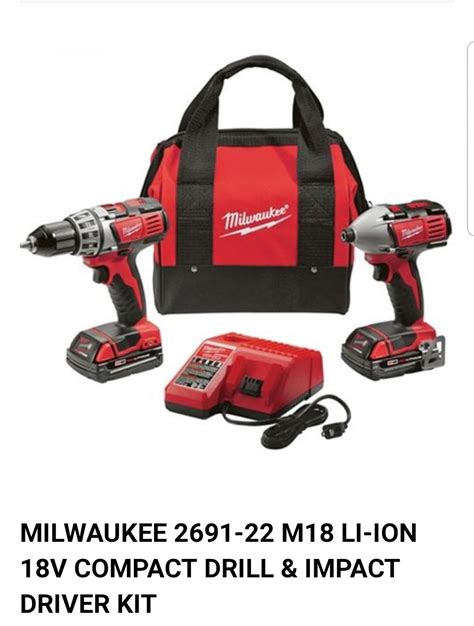 For Sale: MILWAUKEE M18 DRILL AND DRIVER SET. - MANDEVILLE