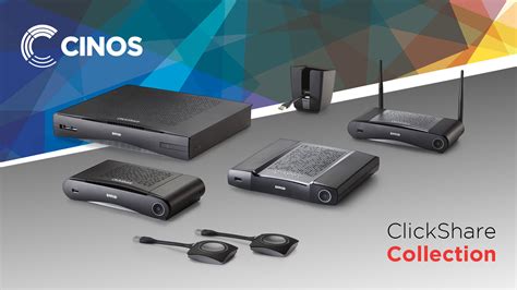 Barco ClickShare Wireless Presentation System At Cinos