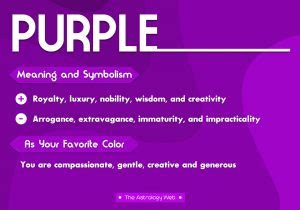 Purple Color Meaning and Symbolism | The Astrology Web