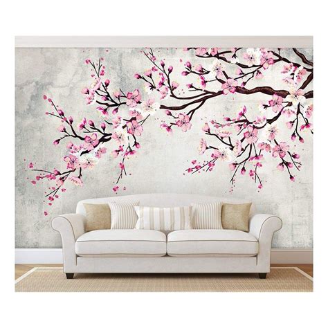 Cherry Blossom Wall Painting