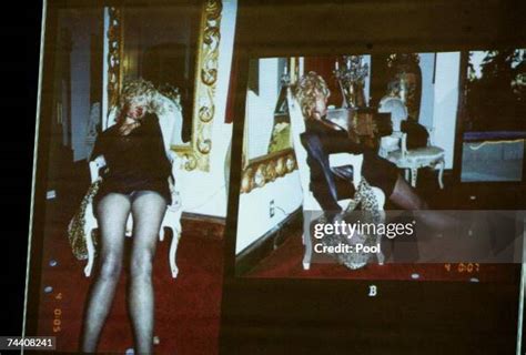 Crime scene photographs of the body of Lana Clarkson after her... News ...