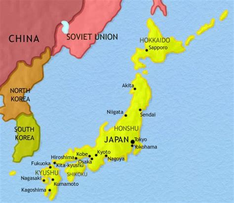 japan map