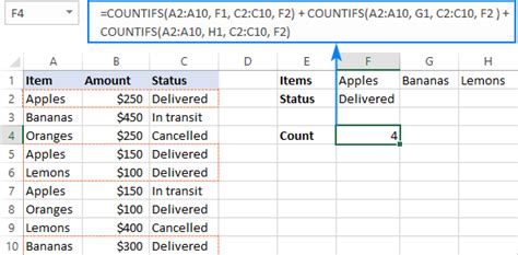 Excel mac count if conditions for two columns - calendargost