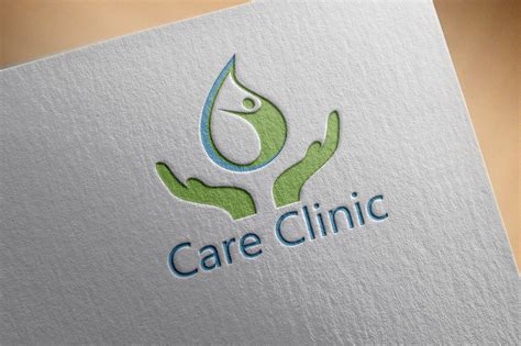 Care Clinic- Logo Design ~ Logo Templates on Creative Market