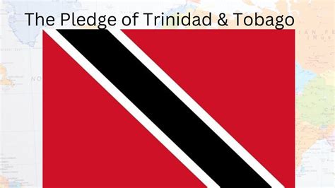 The National Pledge of Trinidad & Tobago with Words || Words on screen ...