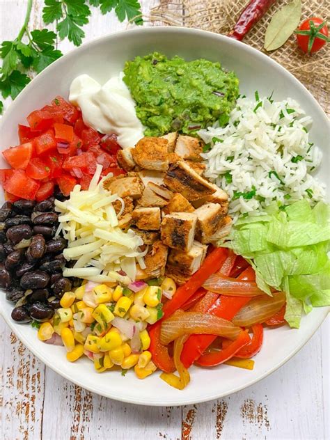 Chipotle Burrito Bowls (Copycat Recipe) - fed by sab