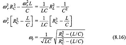 Parallel Resonant Circuit Impedance - Circuit Diagram