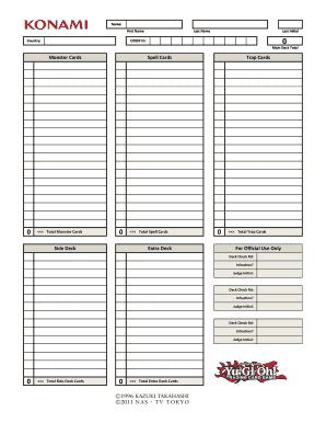 Complete List Of All Yugioh Cards Pdf - Fill Online, Printable ...