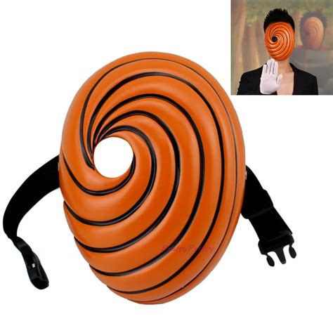 High Quality Full Face Resin Party Mask Cartoons Tobi Obito For Naruto ...