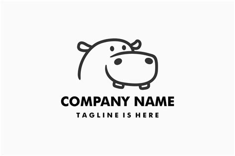 hippo logo | Branding & Logo Templates ~ Creative Market