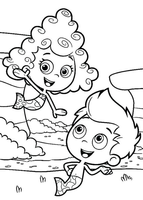 Bubble Guppies Zooli Coloring Pages Coloring Pages