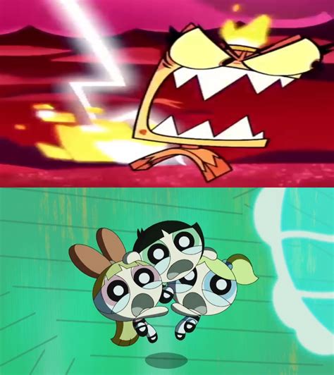 Utonium Sisters Freaks Out At Angry Unikitty! by Combusto82 on DeviantArt