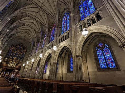 Duke University Chapel Durham NC Stained Glass Window Architecture ...