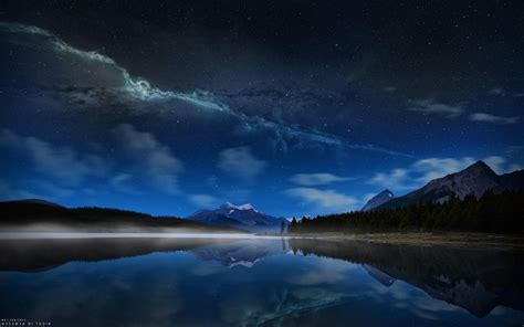 Night Lake 4K Wallpapers - Top Free Night Lake 4K Backgrounds ...