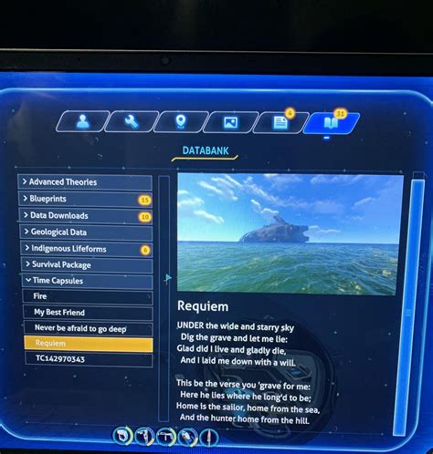 Time capsule messages : r/subnautica