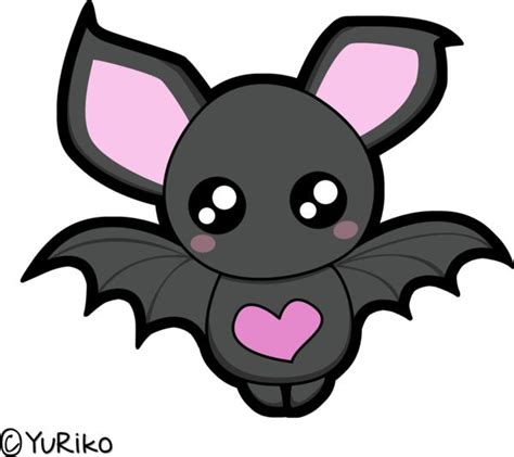 Cute bat by ~o-YuRiko-o on deviantART | Morcego desenho, Desenhos ...