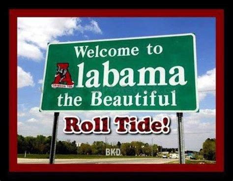 I'm originally from Alabama! | Alabama, Alabama crimson tide football ...