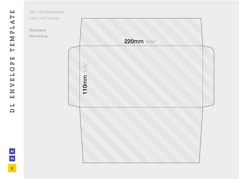 Free DL Envelope Template