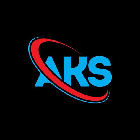 AKS logo. AKS letter. AKS letter logo design. Initials AKS logo linked ...