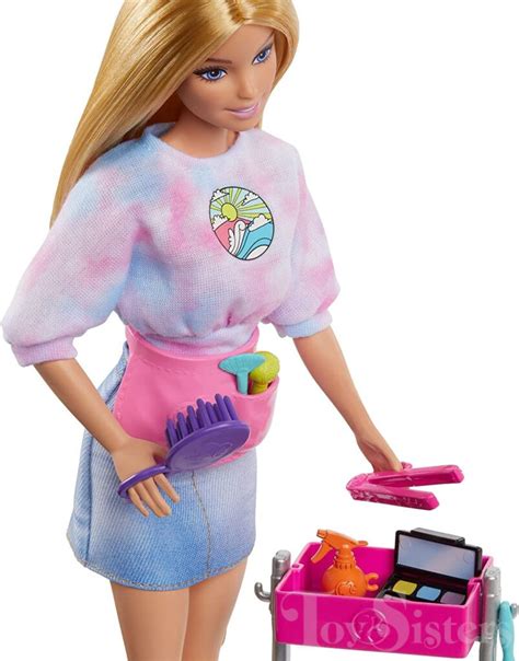 2023 Barbie Malibu Stylist Doll & Playset (HNK95) - Toy Sisters